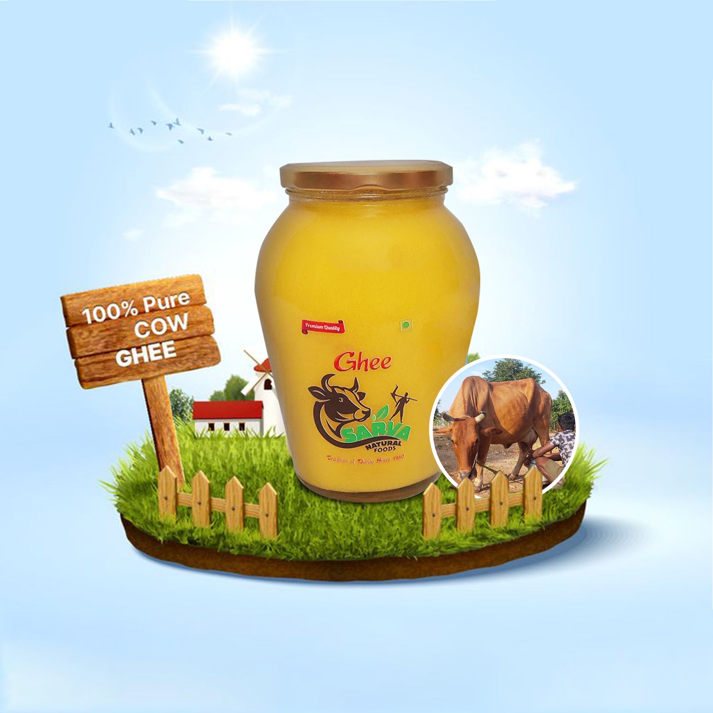 Premium Natural Cow Ghee