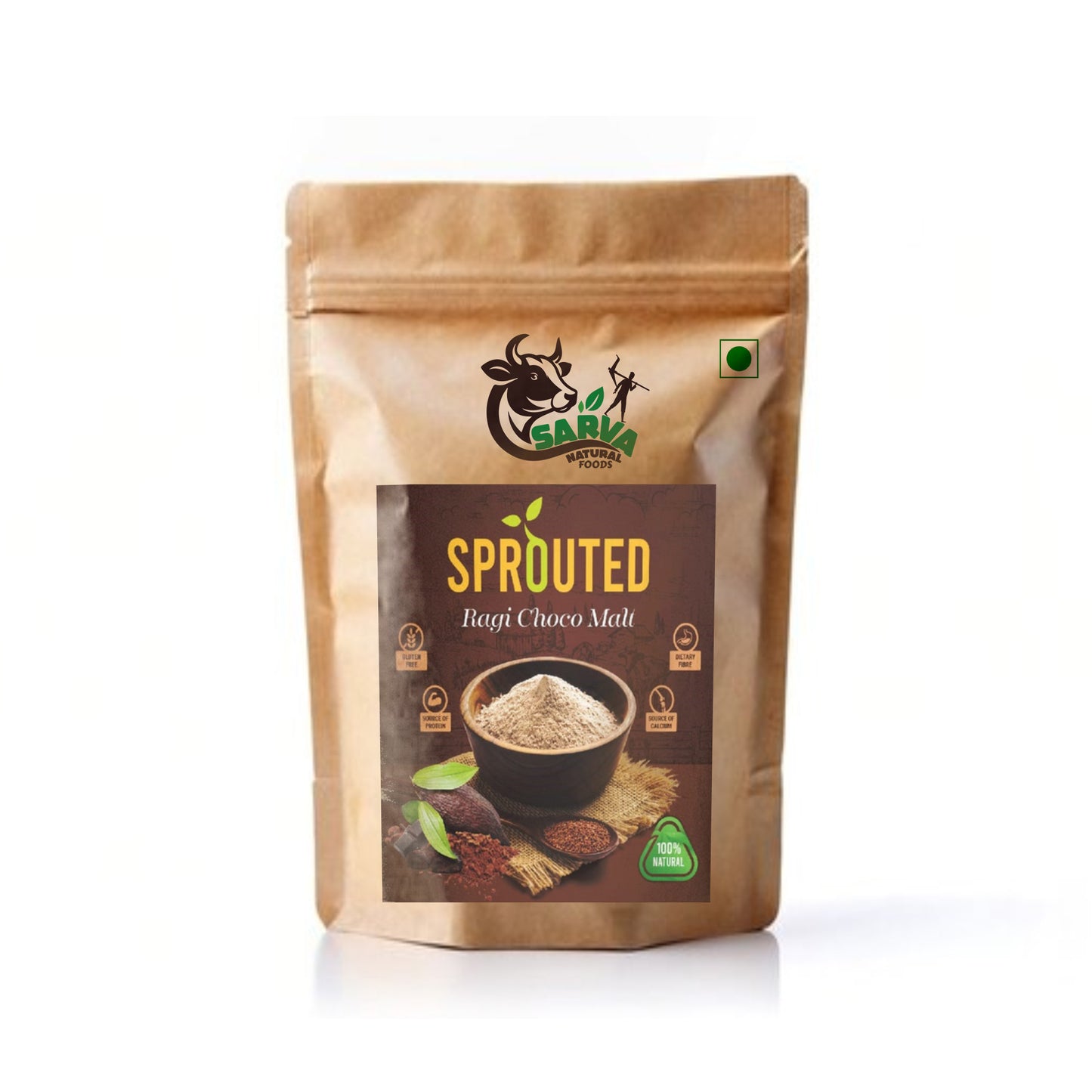 🍫 Sprouted Ragi Choco Boost – Taste, Health, Energy