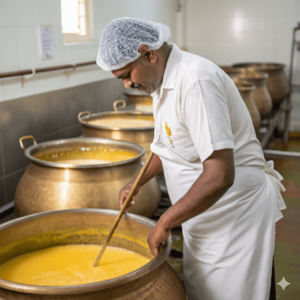 Traditional Ghee Preparation