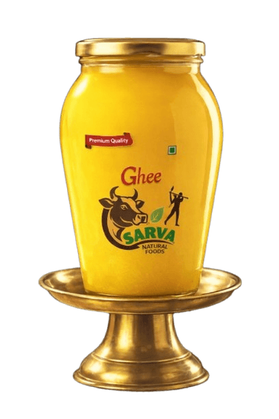 SARVA Pure Cow Ghee Jar