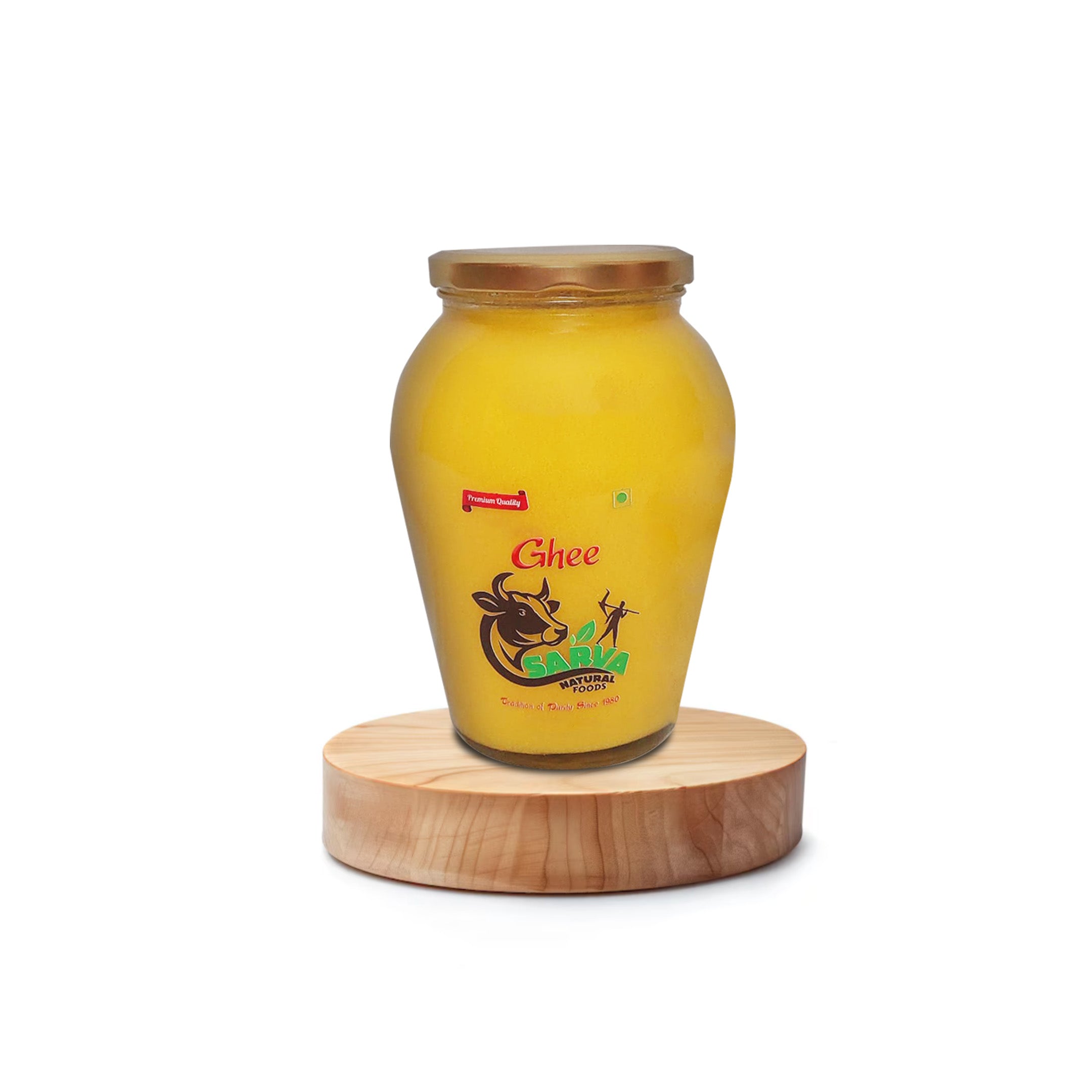 Premium Natural Cow Ghee – Sarva Natural Foods